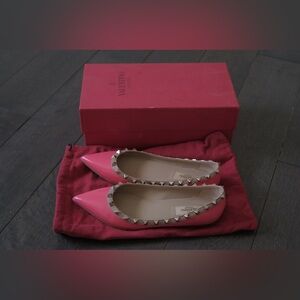 Valentino Pink Studded Women's Shoes